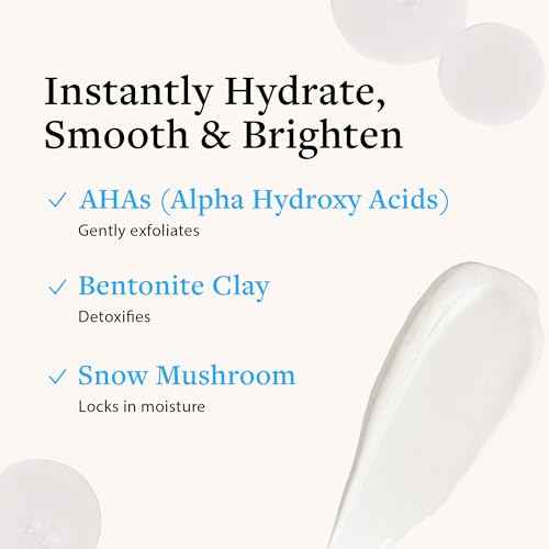 Signature Facial Mask (1.7 fl oz) & Serum (0.33 fl oz), Skin Care Set, 2-Step Face Tightening and Lifting Skincare, Anti Wrinkle, with Hyaluronic Acid, for Instant Face Lift
