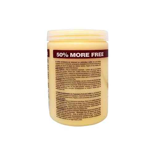 Le Kair Cholesterol Plus Jamaican Black Castor Oil Deep Treatment Conditioning Cream 24 Oz.
