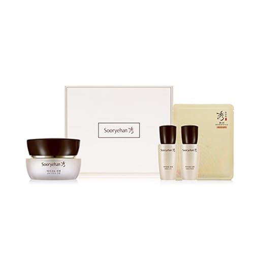 SOORYEHAN Micro Ginseng Core Lift Cream Special gift Set (2.4 fl oz) - Enhances Skin Firmness, Elasticity, and Hydration. with Ginsenoside R3¢â for a Youthful, Healthy Complexion.