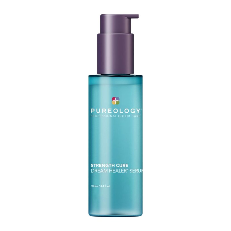 Pureology Strength Cure Dream Healer Hair Serum - Lightweight Leave-In Treatment, Split End Hair Repair, Smoothing & Strengthening Heat Protectant, Vegan