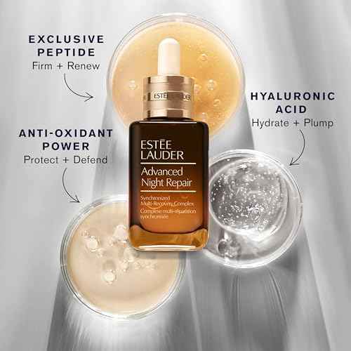 Est?e Lauder Nighttime Experts 3-Piece Travel Size Skincare Gift Set | Repair + Bounce + Brighten | Includes Face Serum 1 Fl Oz, Eye Cream 0.17 Fl Oz + Moisturizer 0.5 Ounce