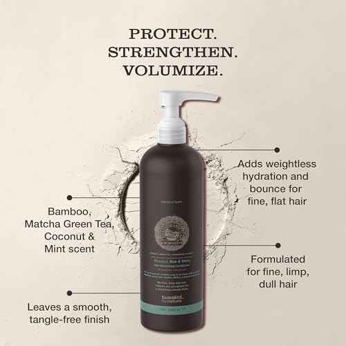 Tweak¡¯d by Nature - Rise & Shine Hair Volumizing Conditioner for Fine Hair, Paraben Free and Sulfate Free Conditioner, Hydrating Hair Care for Soft, Tangle-Free Finish (33.8 ounces)