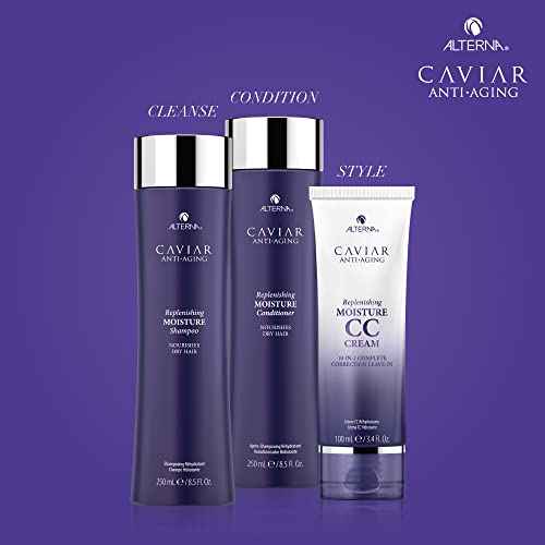 Alterna Caviar Anti-Aging Replenishing Moisture Shampoo/Conditioner, 8.5 fl. oz.