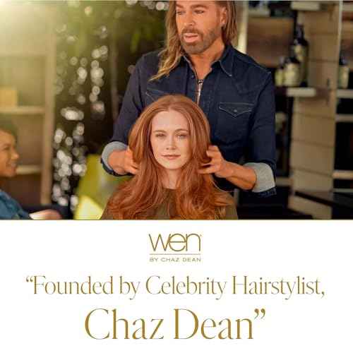 WEN by Chaz Dean Cleansing Conditioner - for Hair, Shampoo & Conditioner Cowash for Fine or Curly Hair, Co Wash with Rosemary Oil - Sweet Almond Mint, 32 Fl Oz (Pack of 1)