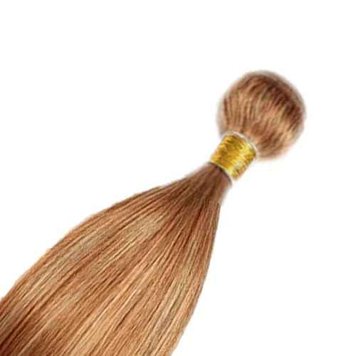 Blonde Straight Bundles P2730 Honey Blonde Bundles Human Hair 30 32 34 Inch 8A Brazilian Virgin Remy 3 Bundles Double Weft Soft Real Honey Brown Hair Extensions