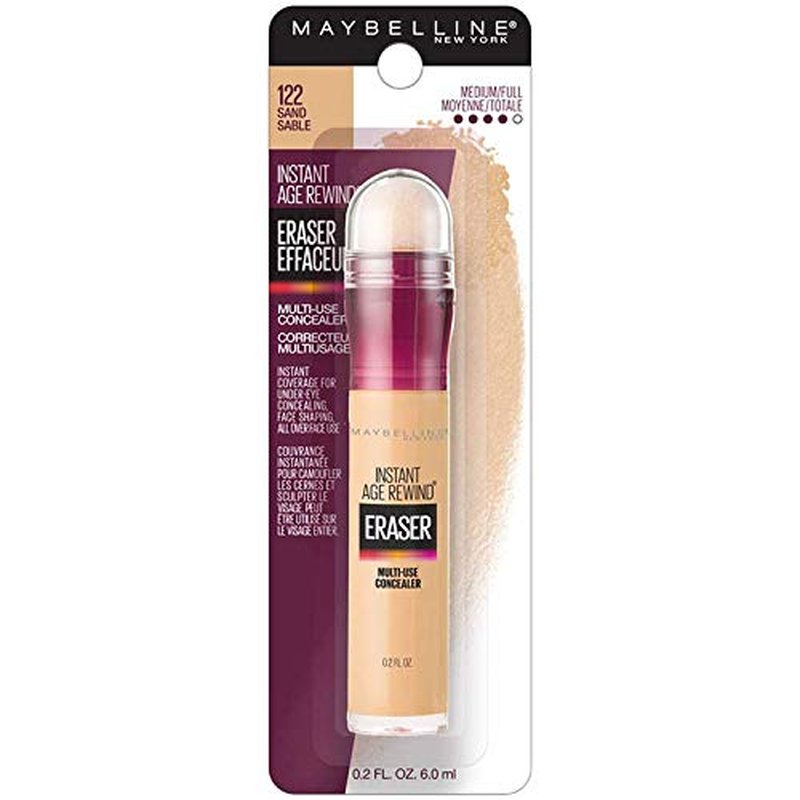 Maybelline Instant Age Rewind Concealer - Dark Circle Treatment, 1 Count | Shade 122