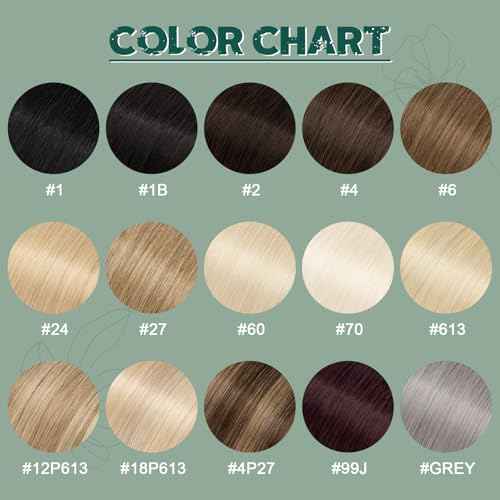 Benehair Remy Tape in Hair Extensions Human Hair Ash Blonde&Bleach Blonde Seamless Skin Weft Tape in Real Human Hair Extensions Straight Hair 20 Inch 50g #18P613 20 pcs