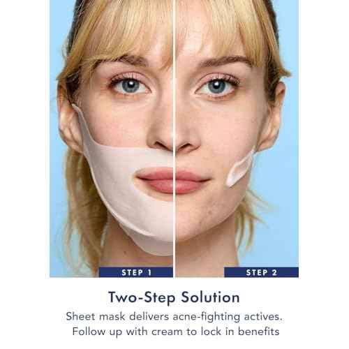 Rael Retinol Chin Mask with Miracle Clear Barrier Cream - Face Masks and Moisturizer, 2 Step System, Niacinamide, Ceramide NP, Korean Skincare (5 Kits)