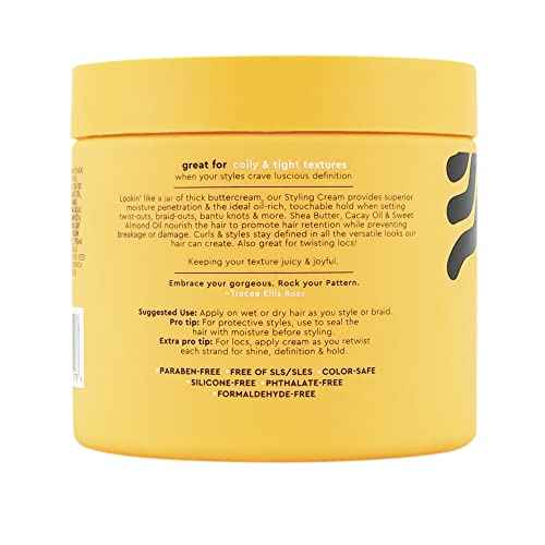 PATTERN Beauty by Tracee Ellis Ross Styling Cream 15 fl oz - Hold & Definition for Curly Hair 3b-4c
