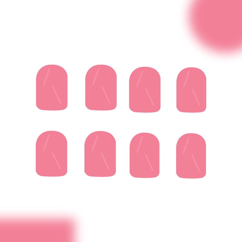 Pink Press On Nails Short Square Fake Nails Glossy Nails Press Ons Cute Acrylic Nails Cherry Blossom Pink Stick On Nails Full Cover Glue On Nails For Women Manicure 24Pcs