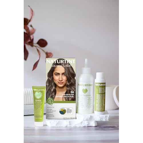 Naturtint 6A Dark Ash Blonde Permanent Hair Color (Pack of 6), Ammonia Free, Vegan, Cruelty Free, up to 100% Gray Coverage, Long Lasting Results (Packaging may vary)