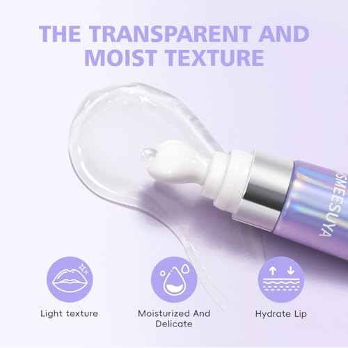 Lip Balm & Serum for Dry Lips, Featherlight Hydrating Balm, Non-Sticky Lip Moisturizer for Smooth & Glossy Lips, 2-Pack (0.5oz Each)