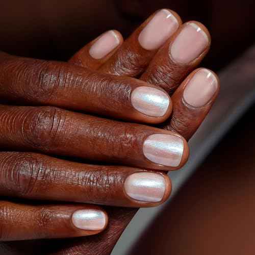 LONDONTOWN Nail Polish/Topper - Chrome Glaze - Enhanced Color Long Lasting Top Nail Coat Gel-free Shine Nail Look, 0.4 oz