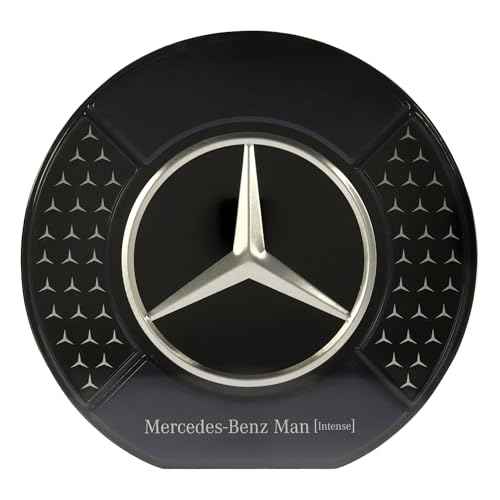 Mercedes-Benz Man Intense Giftset - EDP Spray and Deodorant Men for Everyday Wear - Alcohol-Free Deodorant Stick - Woody Spicy Mens Cologne - 2 pc