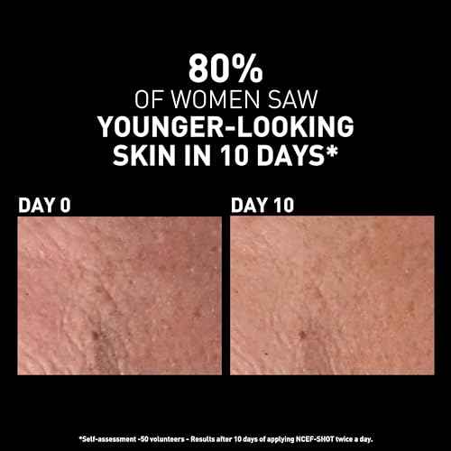 Filorga NCEF-Shot Anti-Aging Serum, Concentrated Wrinkle Reducing Treatment for Radiant & Firm Skin in 10 Days