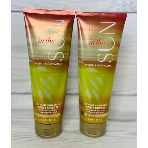 Bath & Body Works In The Sun Ultimate Hydration Body Cream 8 Ounces Pack of 2
