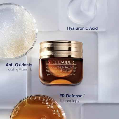 Est?e Lauder Nighttime Experts 3-Piece Travel Size Skincare Gift Set | Repair + Bounce + Brighten | Includes Face Serum 1 Fl Oz, Eye Cream 0.17 Fl Oz + Moisturizer 0.5 Ounce