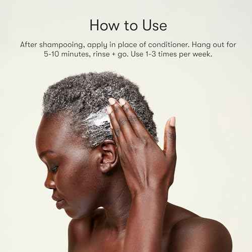 Odele Moisture Hair Mask, Conditioner Treatment with Jojoba and Argan Oils for All Hair Types + Textures, 8 Fl Oz