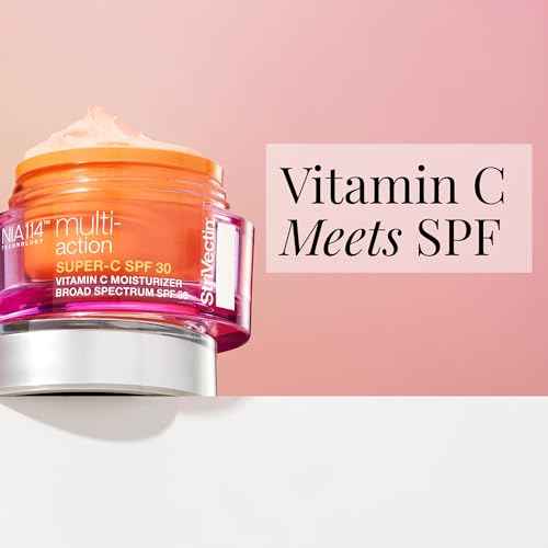 StriVectin Multi-Action Super-C Vitamin C Moisturizer, Brightening and Smoothing Fine Lines, 1.7 Fl Oz