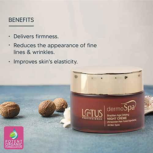 Lotus Professional Dermo Spa Brazilian Age Defying Night Creme, 50g