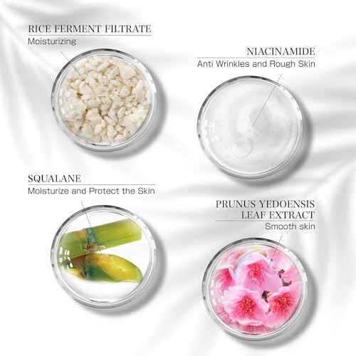 Cherry blossom Japanese Facial Moisturizer Niacinamide Fermented Rice Prevents wrinkles&skin roughness ¡°KURAMOTO-NO-SHIZUKU¢⡱ (1.7 oz (50g))