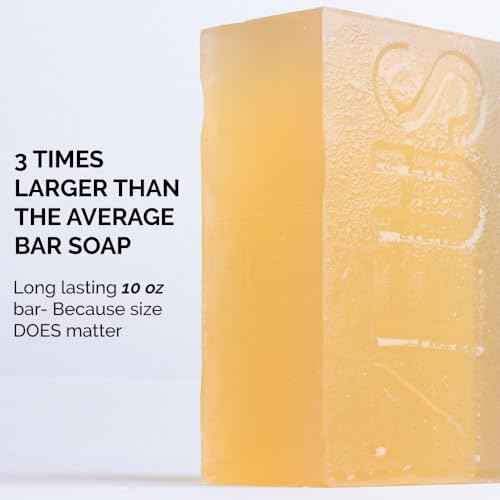 ZEUS Natural Body & Face Bar Soap, Hydrating & Balancing Cleanser for Men¡¯s Skin Care, Daily Face & Body Wash, Gentle on Sensitive Skin (TWO PACK) Vanilla Rum