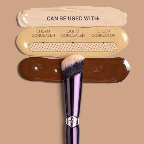 Anisa Beauty Starter Everyday Makeup Brush Set ? 3 Essential Brushes for Foundation, Concealer, and Powder Application ? Soft, Synthetic Fibers for Flawless, Streak-Free Finish