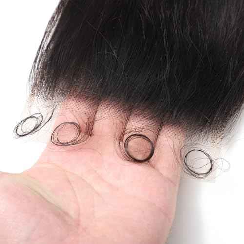 5x5 Skinlike HD Transparent Lace Closure Body Wave Closure 0.1mm Invisible Lace 100% Virgin Human Hair Lace Closure Pre Plucked Natural Hairline (22 Inch)