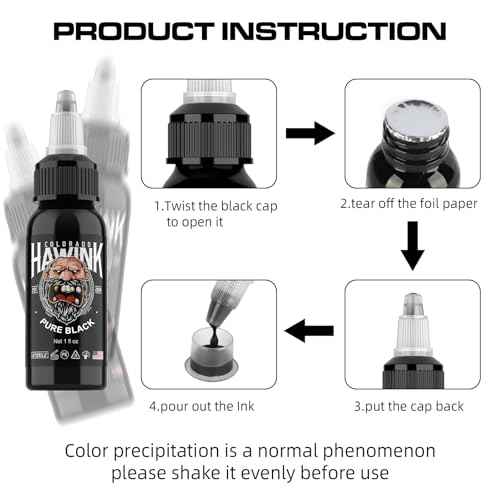 Hawink Tattoo Ink Color Set 1 oz (30ml) 21 Colors Pigment Kit Tattoo Supplies TI203-30-21