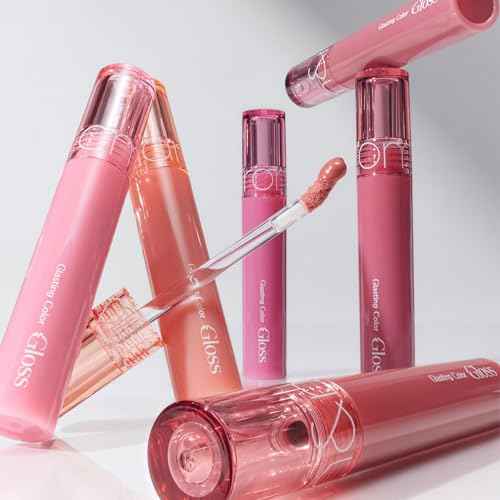 rom&nd GLASTING COLOR GLOSS 05 DIM MAUVE - K-Beauty Plumping & Moisturizing Lip Gloss | Non-Sticky, Long-Lasting Shine for a Natural, Healthy Glow