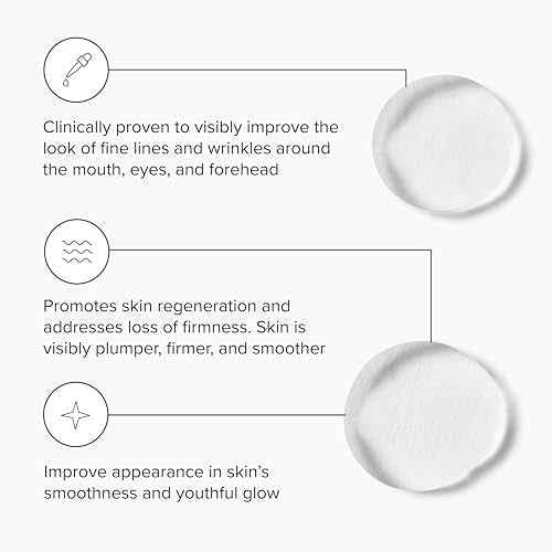 DRMTLGY Needle-less Serum - Anti-Aging Serum for Fine Lines & Wrinkles - Niacinamide with Potent Blend of Hyaluronic Acid, Peptides & Ceramides, 1 fl oz