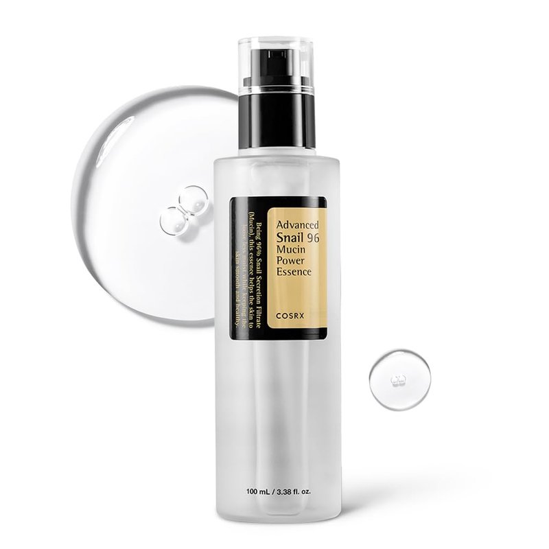COSRX Snail Mucin 96% Repairing Serum - Hydrating Face Serum for Dull Skin & Fine Lines | 100ml Korean Skincare