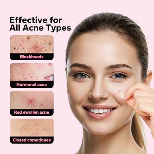 Pimple Patches for Face (18 Count), Microdart Acne Patches, Hydrocolloid Blemish Spot with Salicylic Acid, Fast-Acting for Early Stage Deep Pimples, Zits, Breakouts & Cystic Acne