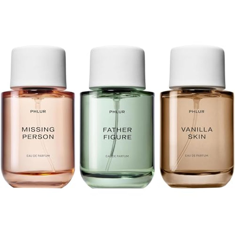 PHLUR Eau de Parfum Trio Set - Missing Person, Father Figure & Vanilla Skin | 100mL Each