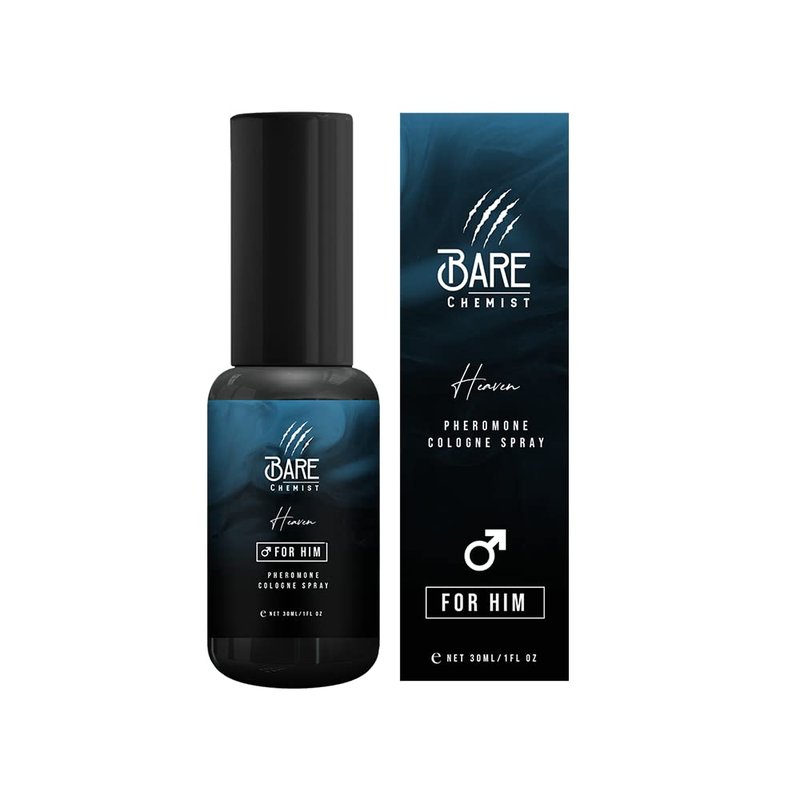 Heaven Pheromone Cologne for Men - Extra Strong, Long-Lasting Fresh Scent - 1.01 Fl Oz Spray