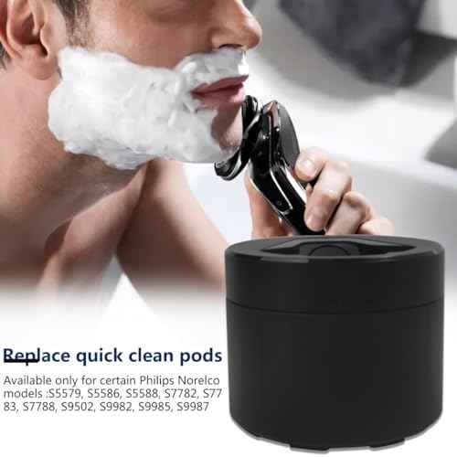 Quick Cleaning Clean Pod for Philips Series 7000 and Series 9000 Shavers