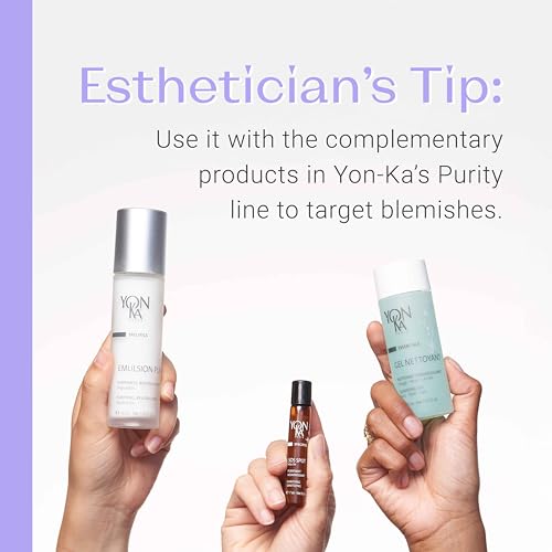 Yonka Specifics Emulsion Pure Purifiante & Regenerante, Purifying and Regenerating Emulsion (1.7 Ounce / 50 Milliliter) - Face Treatment for Acne-Prone Skin Types