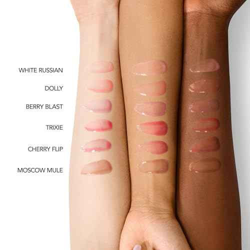 BUXOM Full-On Plumping Glossy Lip Oil, Nourishing & Hydrating Tinted Lip Gloss, Juicy High-Shine Finish, Non-Sticky Formula, Cruelty-Free