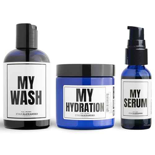 Evan Alexander Grooming MY Beginner¡¯s Beard Kit - Hydrates and Moisturizes - Beard Growth Kit - Simple and Easy Beard Grooming Set - Personal Hygiene Products for Men - Great Fragrance