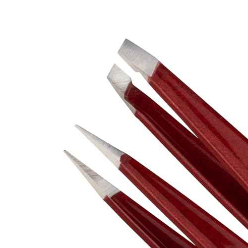 Tweezerman Vintage Rose Mini Tweezer Set with Case