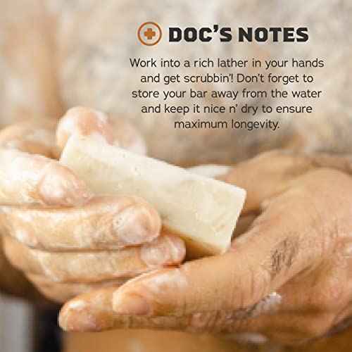 Dr. Squatch Men's Natural Bar Soap, Shampoo, Conditioner, Deodorant, and Accessories - Fresh Falls, Summer Citrus, Coconut Scents - Great Natural Grooming Gift