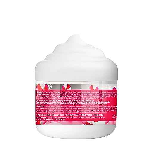 Hempz Limited Edition Candy Cane Lane Exfoliating Body Scrub (4 Oz) ? Yummy Holiday Scented Sugar Body Scrub for Shower & Bath, Cozy Candy Cane Scented Sugar Scrub Exfoliant for Women & Men