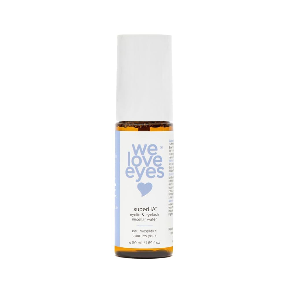 We Love Eyes - superHA® Eyelid & Eyelash Micellar Water - Gentle Makeup Remover with Hydrating Micelles