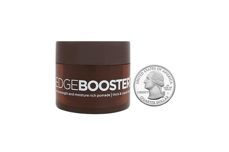 Edge Booster Style Factor Extra Strength Pomade for Thick Coarse Hair TRAVEL SIZE 0.85 Oz (Amber)