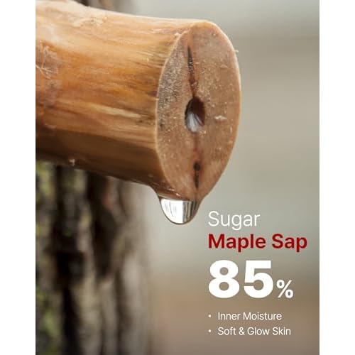 MAY COOP Raw Cream Skin Face Toner ? 2-in-1 Toner & Moisturizer with 85% Maple Sap for Deep Hydration, Softening & Nourishing - Korean Skincare, Vegan Clean Beauty, 3.71 fl.oz.