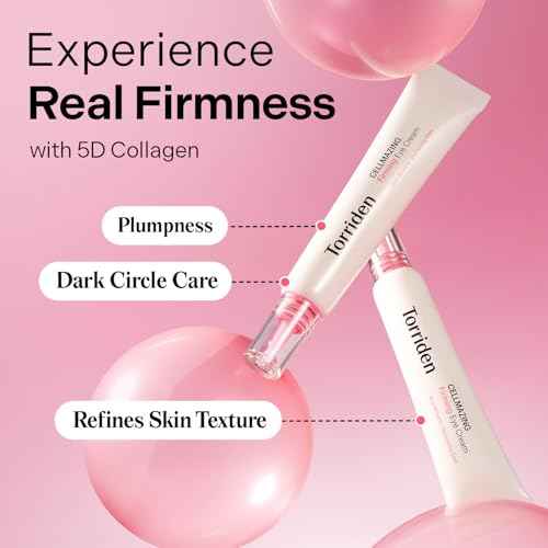 Torriden CELLMAZING Collagen Firming Eye Cream 30ml (1.01 fl.oz) | Wrinkle Improvement and Dark Circles Care | 5D Collagen Complex, 4R Pure Retinol