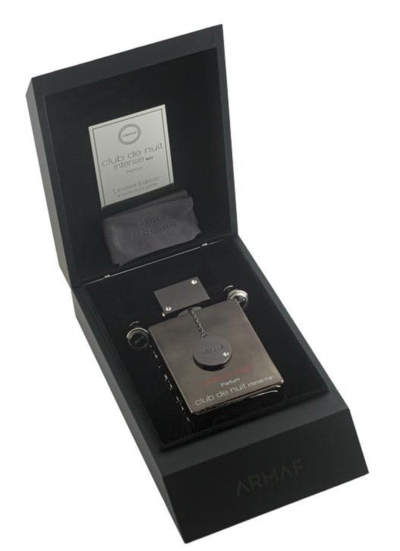 Armaf Club De Nuit Intense Limited Edition Parfum Spray for Men - 3.6 Ounce with Cufflinks