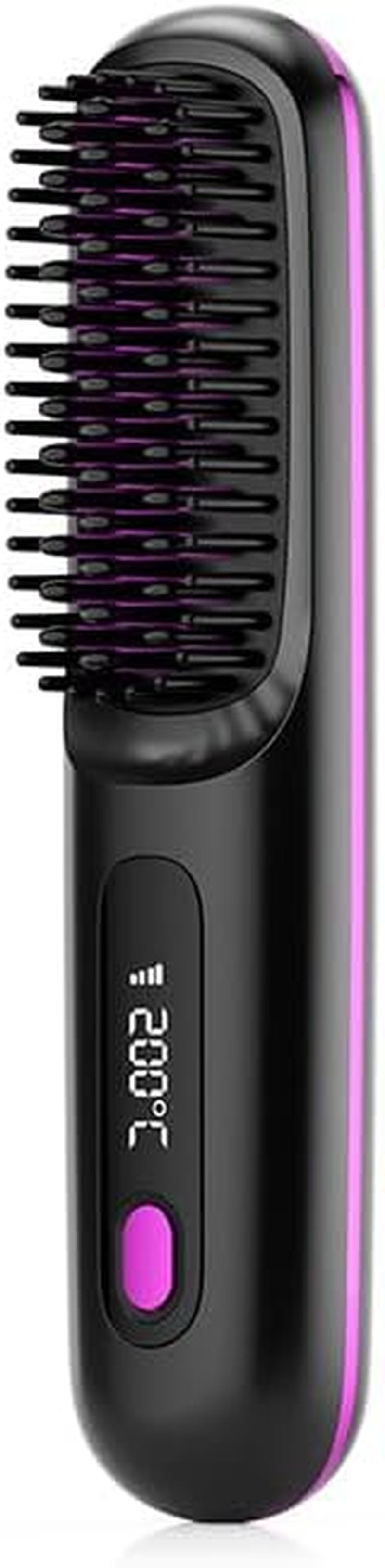 Flown Go Brush Pro - Achieve Salon-Perfect Short Hair in Under 2 Minutes | Black
