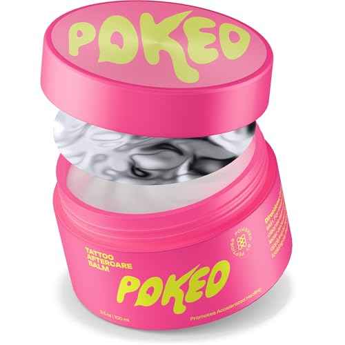 Tattoo Aftercare Balm with Soothing Botanicals and Powered by Peptides (3.5 Oz)