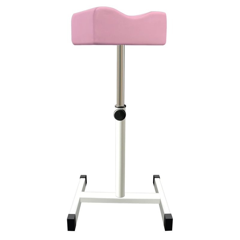 Adjustable Height Pedicure Stool - CHAOEEMY Foot Rest for Home Salon | Pink